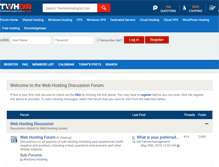 Tablet Screenshot of forums.thewebhostingdir.com